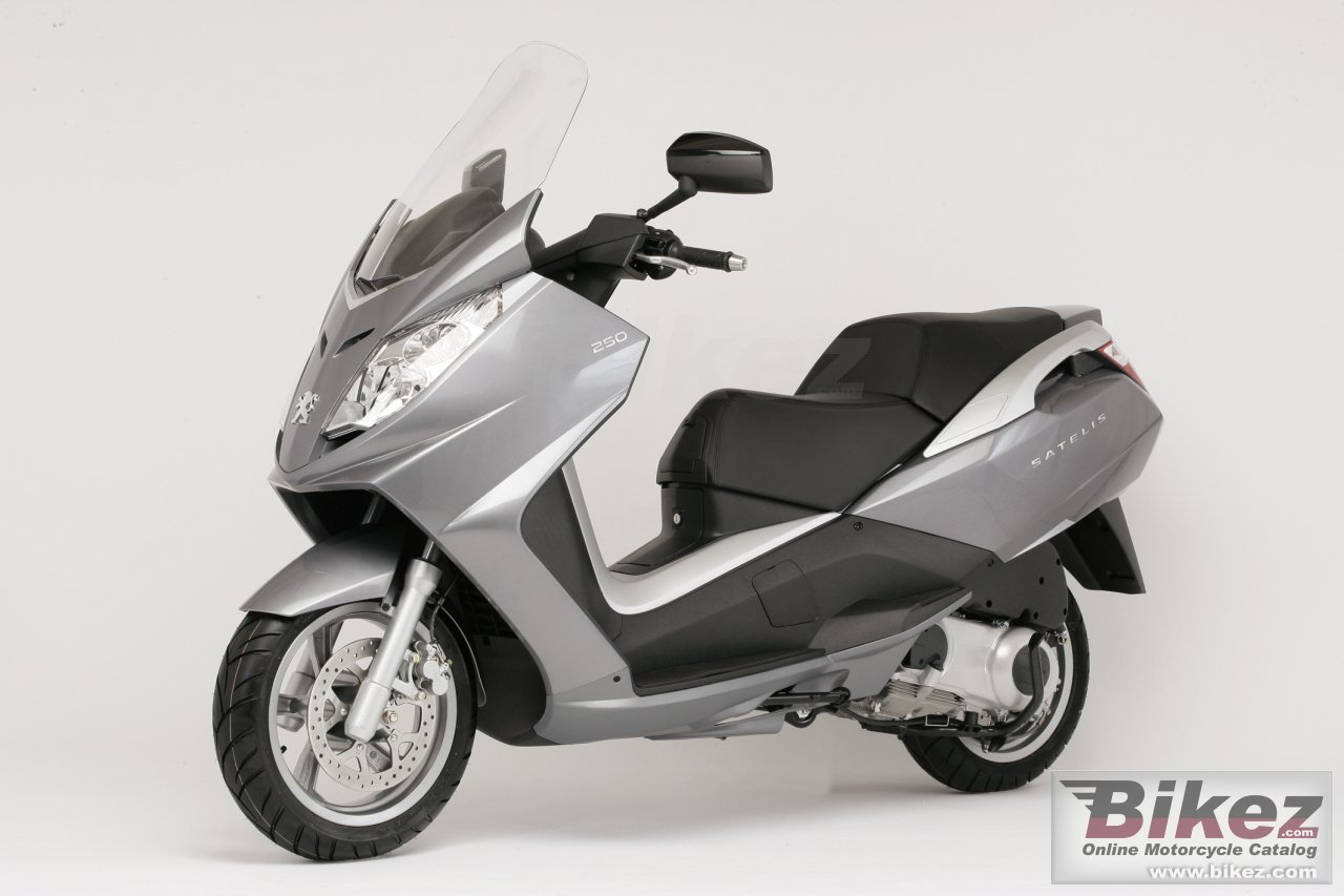 Big Peugeot satelis 250 picture and wallpaper from Bikez.com